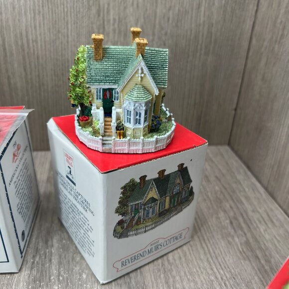Liberty Falls Americana Collection 4-pc Miniature Village Buildings Vintage 1990 - Picture 9 of 11